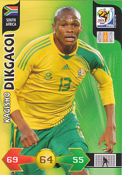 Kagisho Dikgacoi South Africa Panini 2010 World Cup #314
